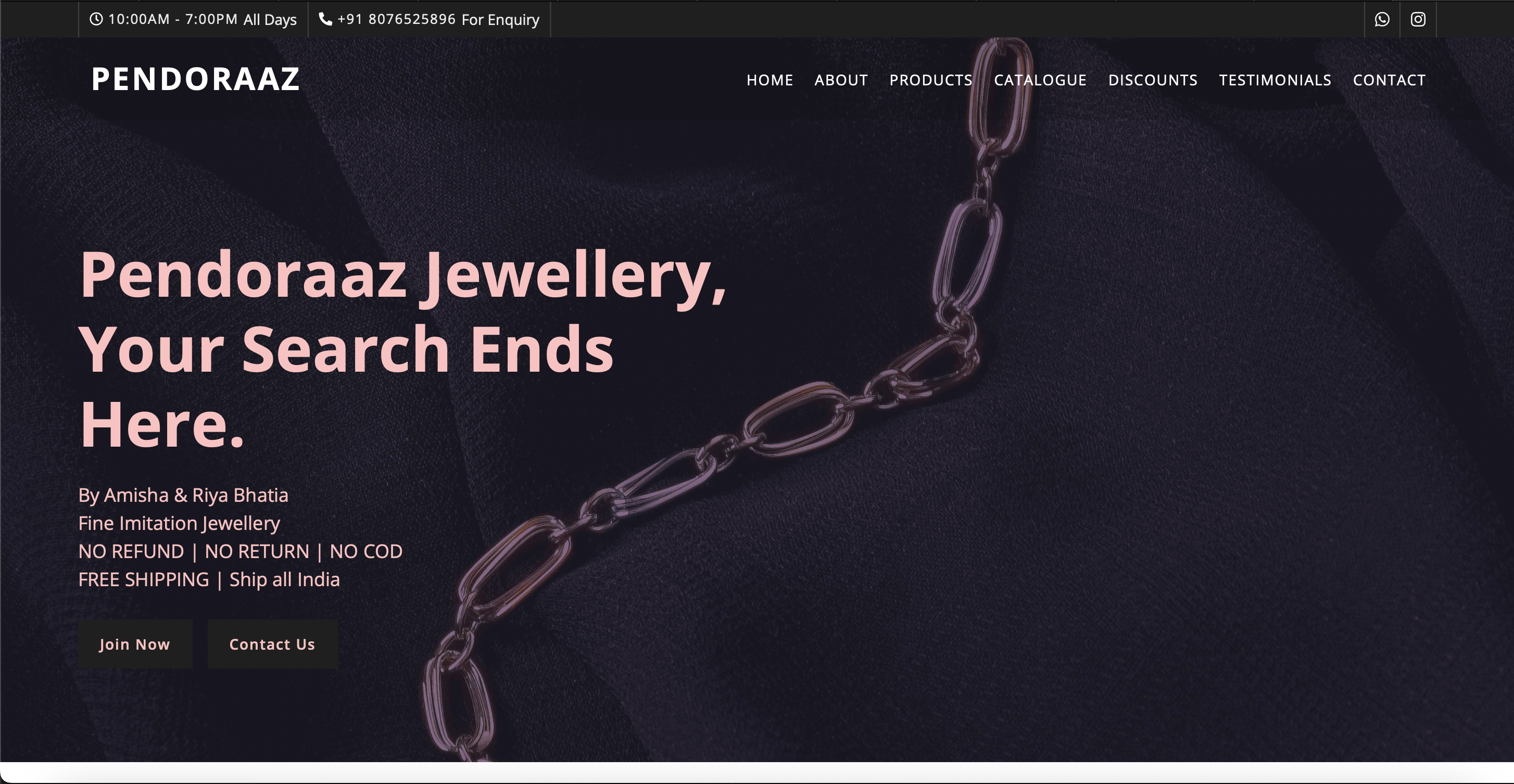 Pendoraaz - Project Screenshot